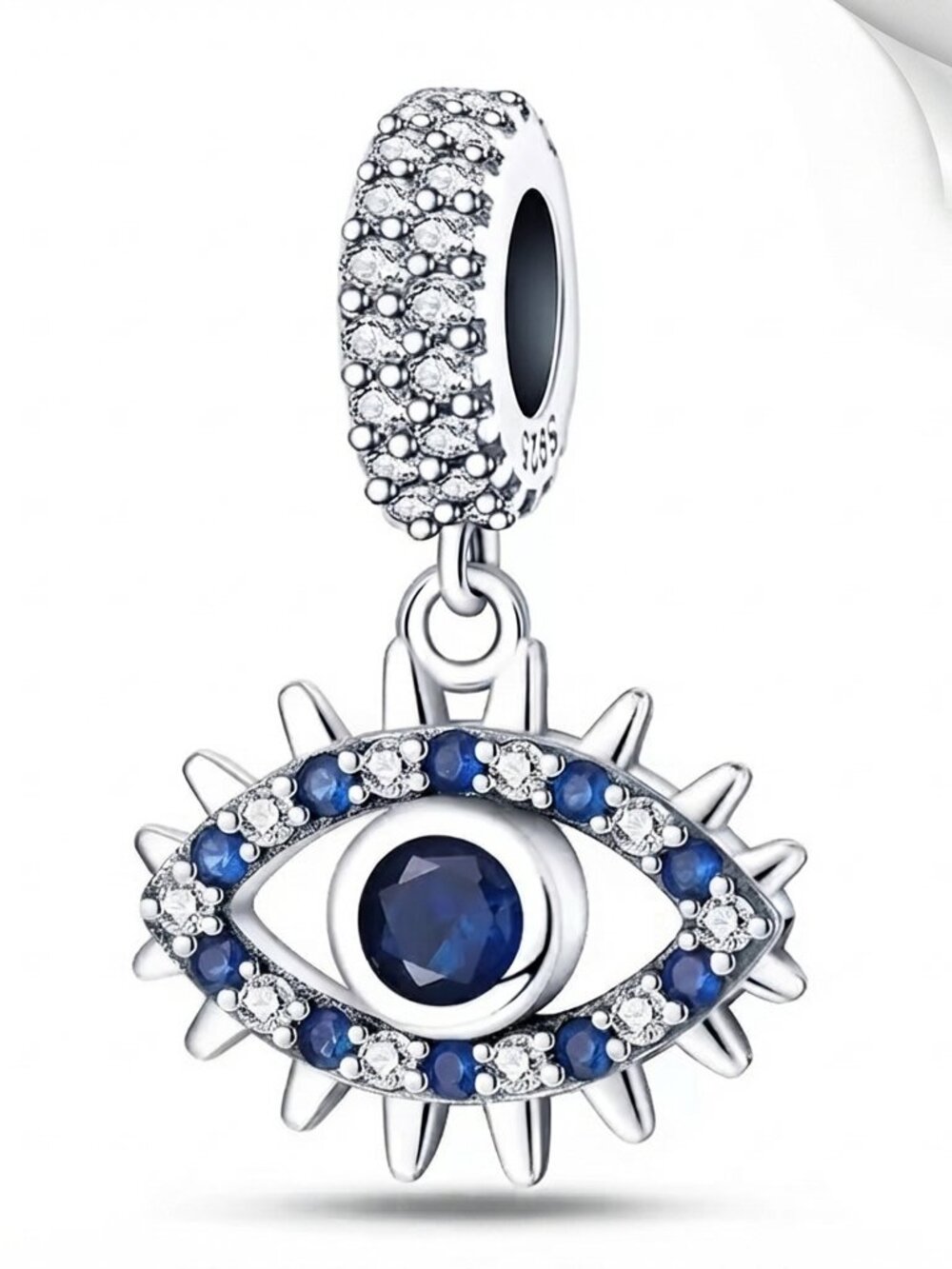 Sapphire Evil Eye Dangle Charm